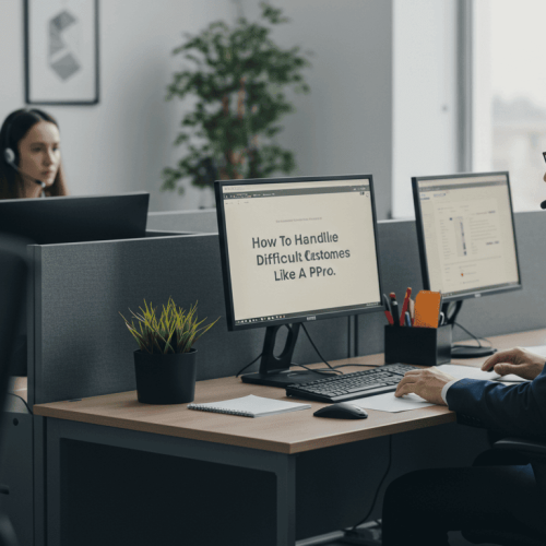 Handle Difficult Customers Like a Pro